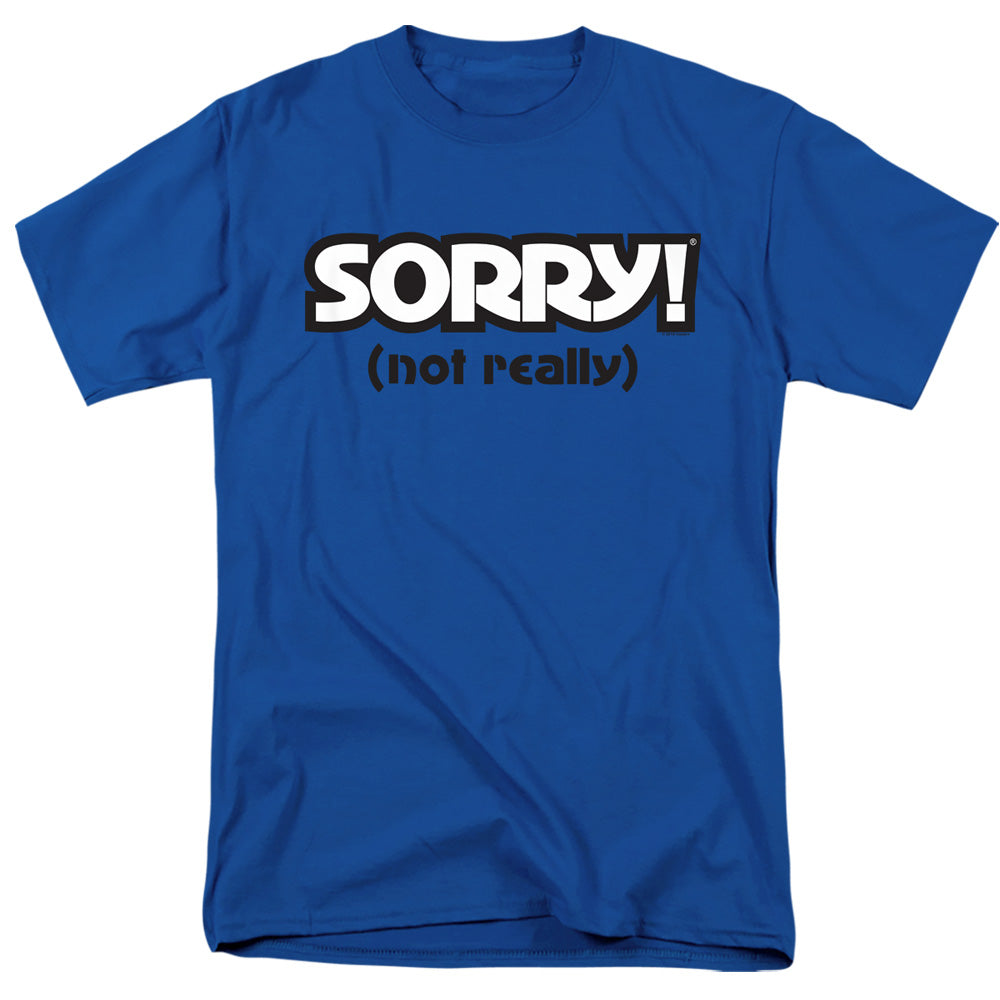 SORRY : NOT SORRY S\S ADULT 18\1 Royal Blue 2X