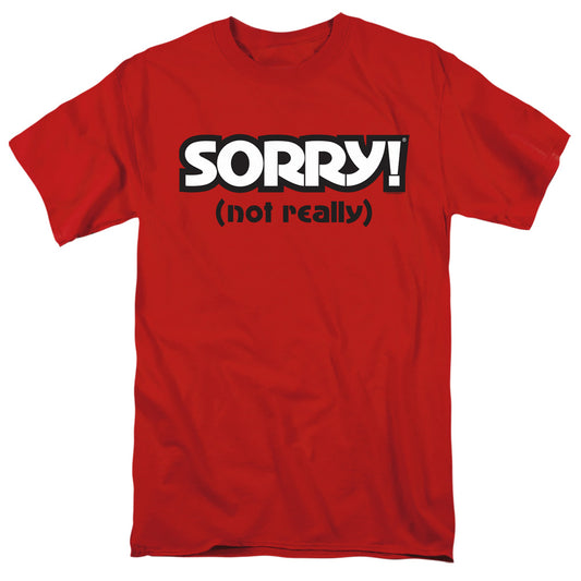SORRY : NOT SORRY S\S ADULT 18\1 Red LG
