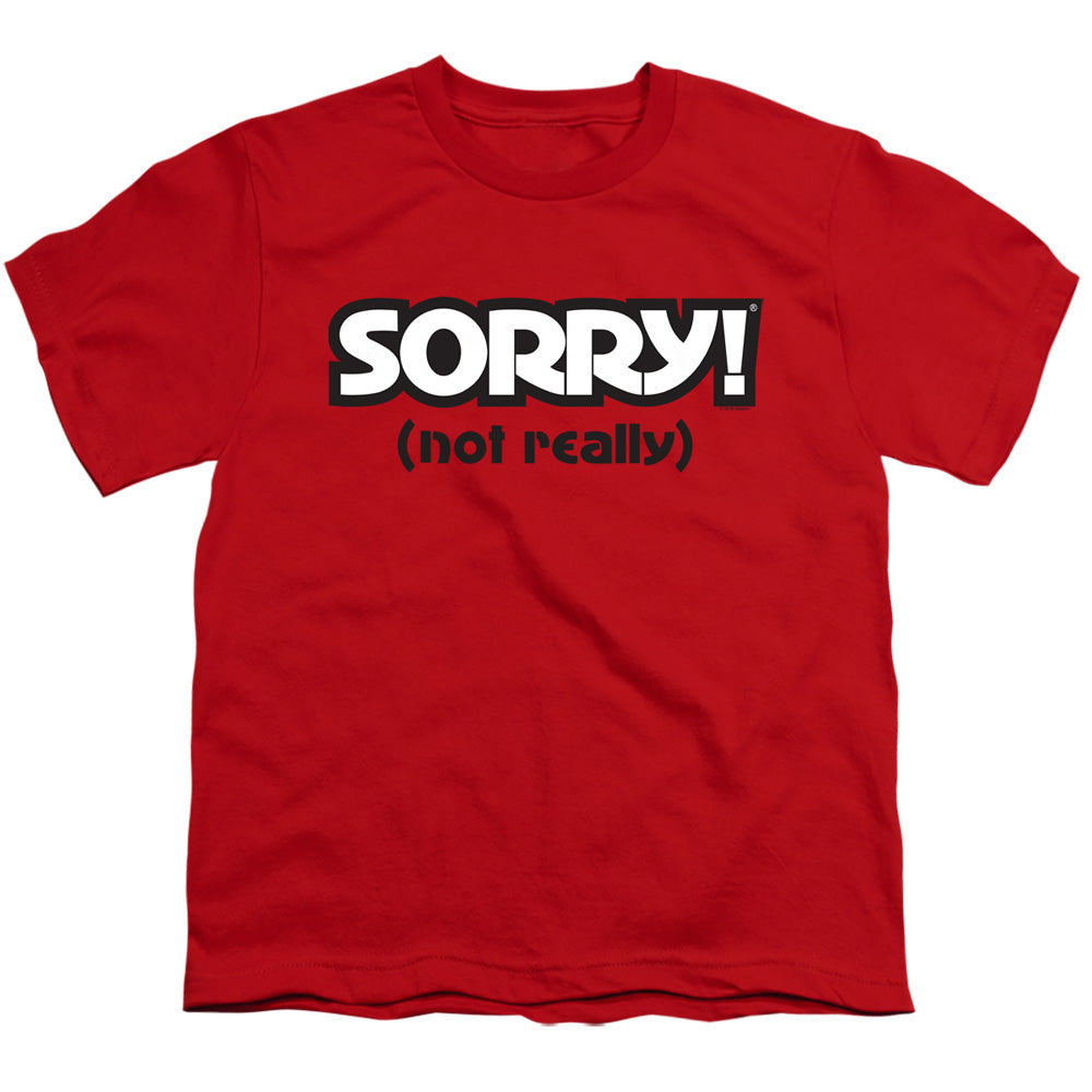 SORRY : NOT SORRY S\S YOUTH 18\1 Red LG