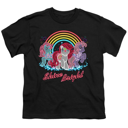 MY LITTLE PONY RETRO : NEON PONIES S\S YOUTH 18\1 Black LG