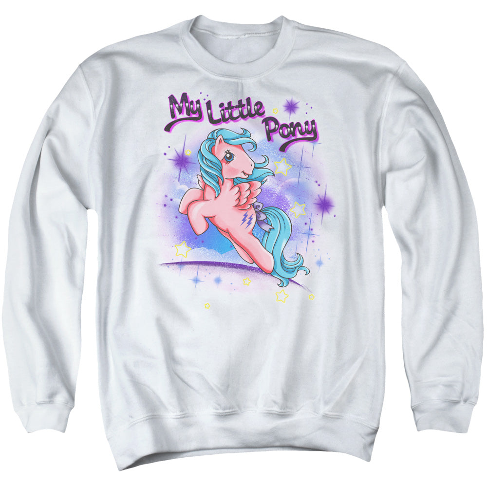 MY LITTLE PONY RETRO : FIREFLY ADULT CREW SWEAT White 2X