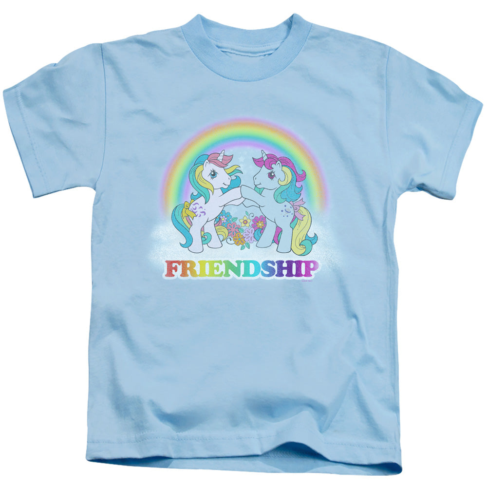 MY LITTLE PONY RETRO : FRIENDSHIP S\S JUVENILE 18\1 Light Blue LG (7)