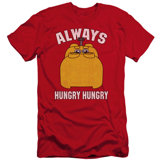 HUNGRY HUNGRY HIPPOS : HUNGRY PREMIUM CANVAS ADULT SLIM FIT 30\1 Red XL