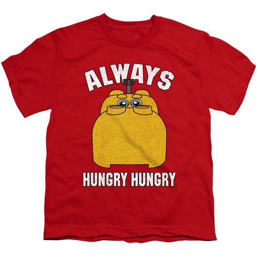 HUNGRY HUNGRY HIPPOS : HUNGRY S\S YOUTH 18\1 Red LG