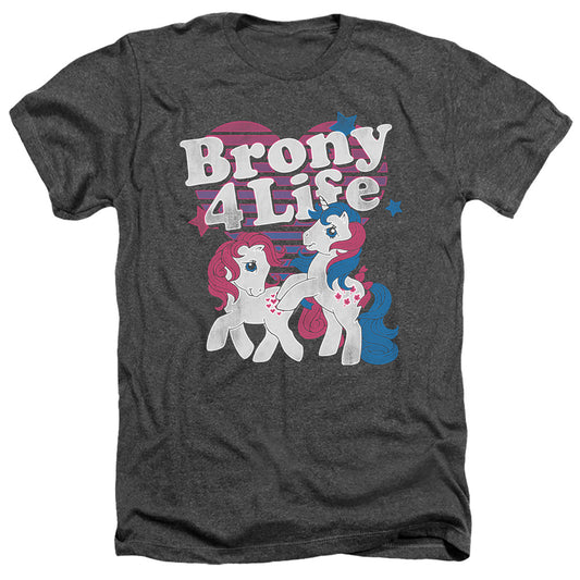 MY LITTLE PONY RETRO : BRONY 4 LIFE ADULT HEATHER Charcoal 2X