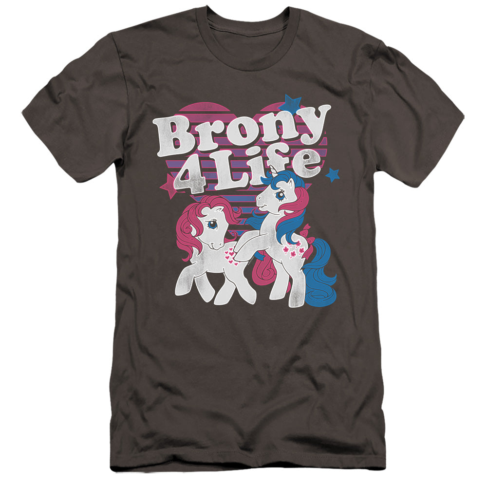 MY LITTLE PONY RETRO : BRONY 4 LIFE  PREMIUM CANVAS ADULT SLIM FIT 30\1 Charcoal XL