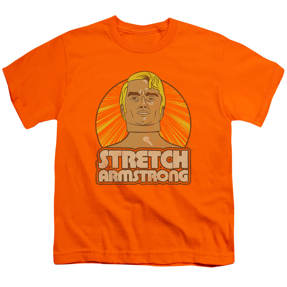 STRETCH ARMSTRONG : ARMSTRONG BADGE YOUTH SHORT SLEEVE Orange XS