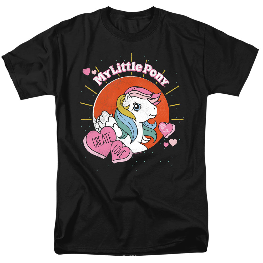 MY LITTLE PONY RETRO : CREATE LOVE S\S ADULT 18\1 Black 2X