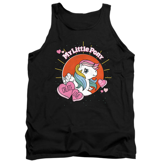 MY LITTLE PONY RETRO : CREATE LOVE ADULT TANK Black 2X