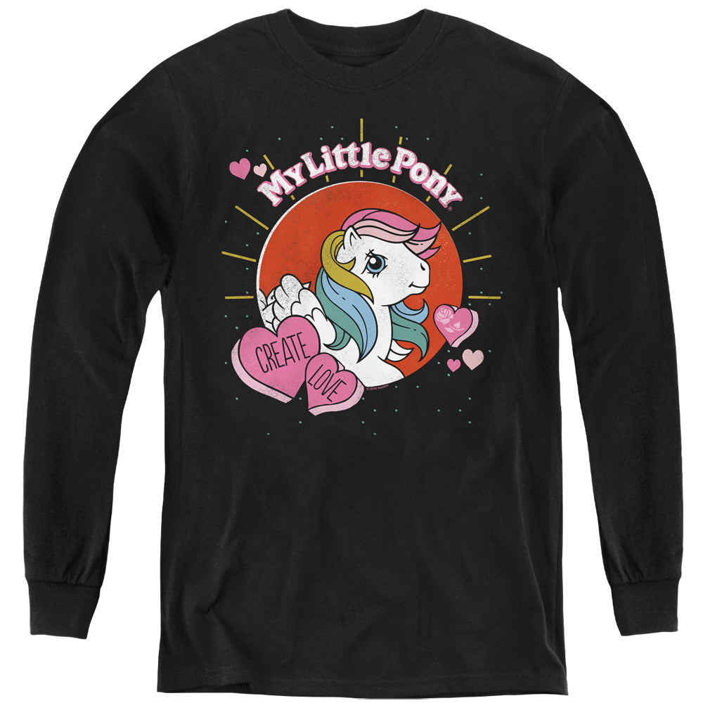 MY LITTLE PONY RETRO : CREATE LOVE L\S YOUTH Black LG