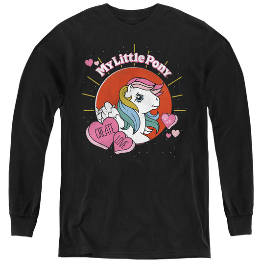 MY LITTLE PONY RETRO : CREATE LOVE L\S YOUTH Black LG