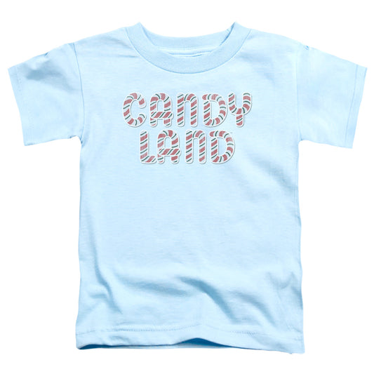 CANDY LAND : CANDY LAND LOGO S\S TODDLER TEE Light Blue LG (4T)