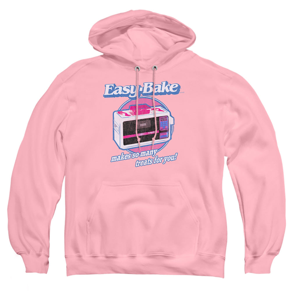 EASY BAKE OVEN TREATS ADULT PULLOVER HOODIE PINK LG