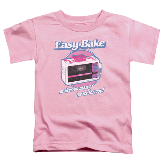 EASY BAKE OVEN TREATS TODDLER SHORT SLEEVE PINK SM (2T)