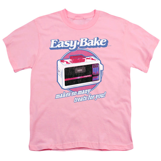 EASY BAKE OVEN TREATS YOUTH SHORT SLEEVE PINK XL