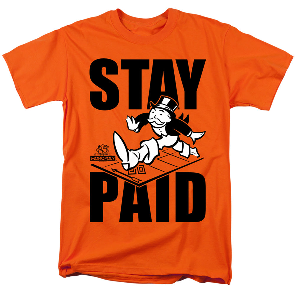 MONOPOLY : STAY PAID S\S ADULT 18\1 Orange 2X