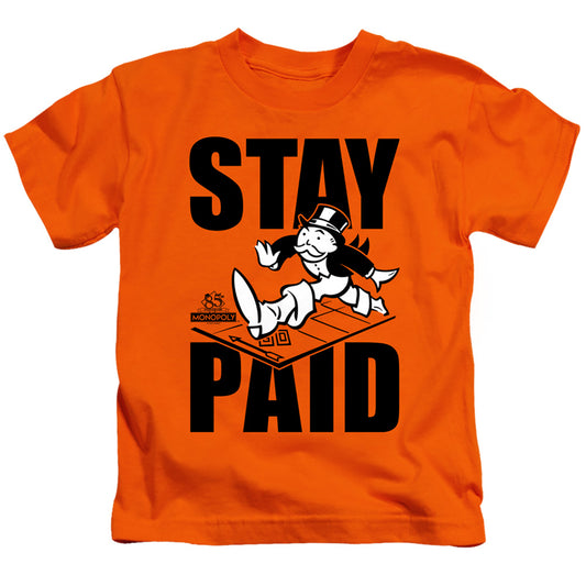 MONOPOLY : STAY PAID S\S JUVENILE 18\1 Orange MD (5\6)