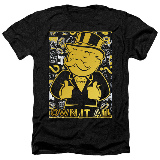 MONOPOLY : OWN ADULT HEATHER Black 3X