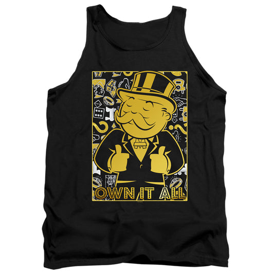 MONOPOLY : OWN ADULT TANK Black 2X