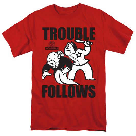 MONOPOLY : TROUBLE FOLLOWS S\S ADULT 18\1 Red 2X