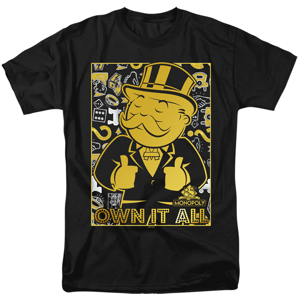 MONOPOLY : OWN S\S ADULT 18\1 Black 6X