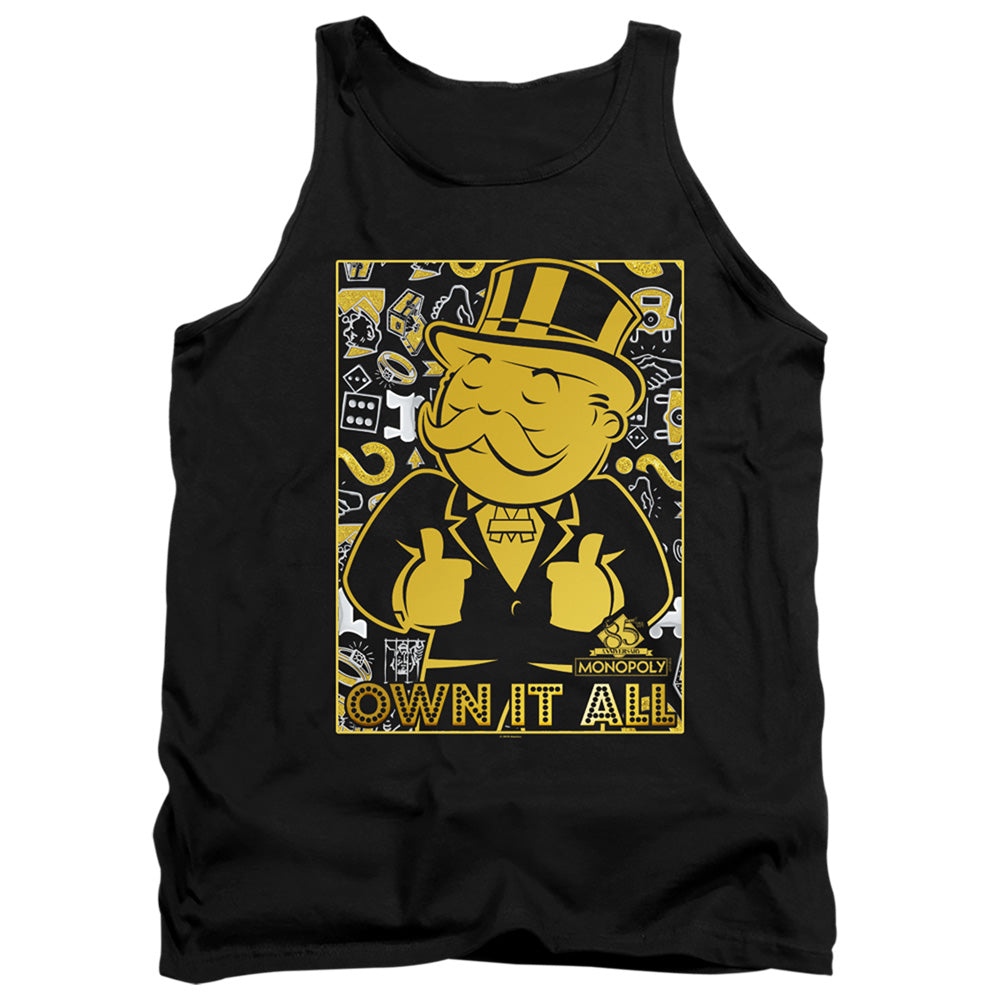 MONOPOLY : OWN ADULT TANK Black 2X