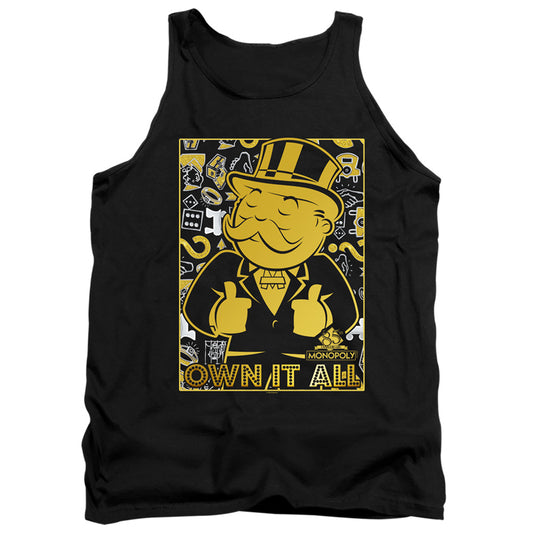 MONOPOLY : OWN ADULT TANK Black 2X