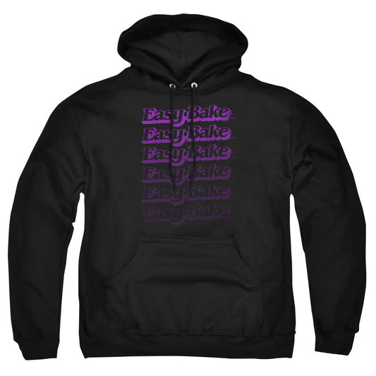 EASY BAKE OVEN FADED ADULT PULLOVER HOODIE BLACK 5X