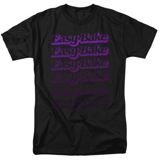 EASY BAKE OVEN FADED ADULT REGULAR FIT SHORT SLEEVE BLACK 2X