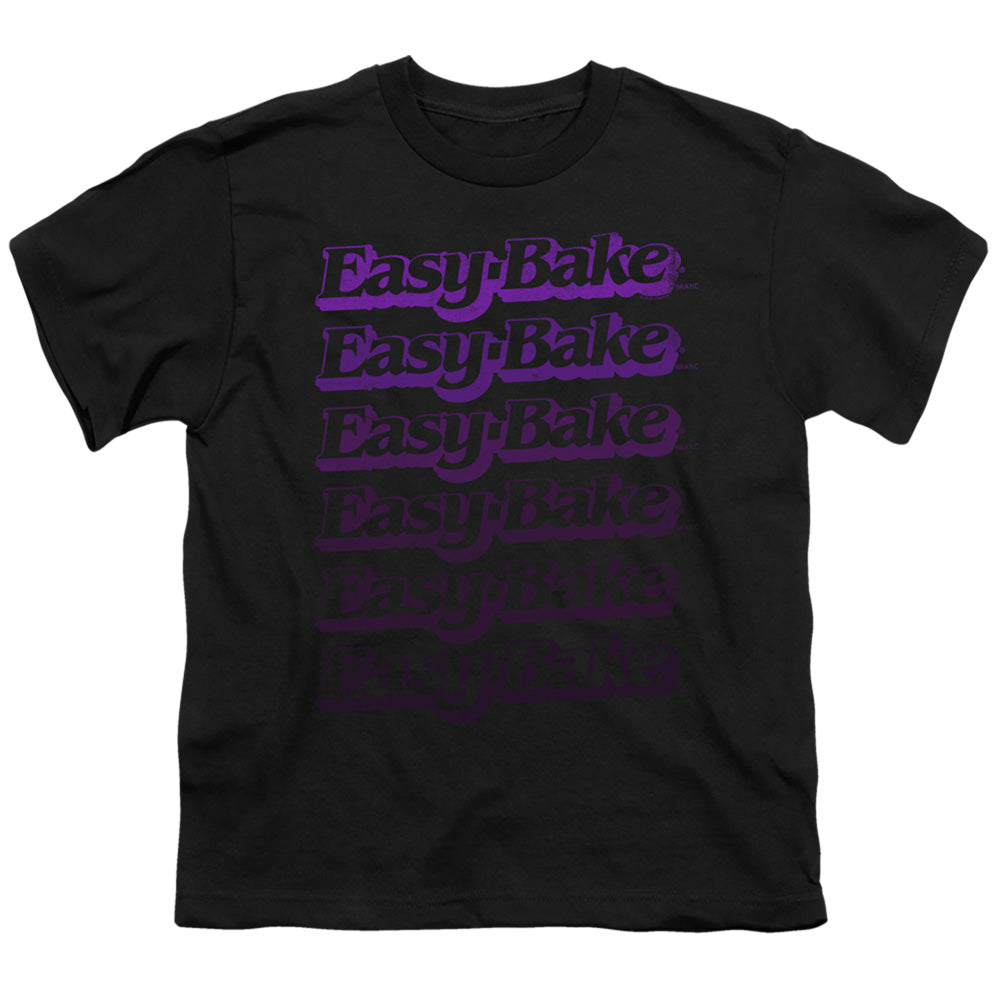 EASY BAKE OVEN FADED YOUTH SHORT SLEEVE BLACK SM