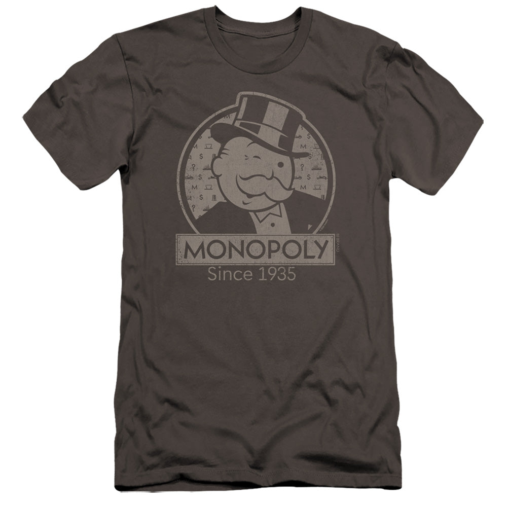 MONOPOLY : WINK  PREMIUM CANVAS ADULT SLIM FIT 30\1 Charcoal SM