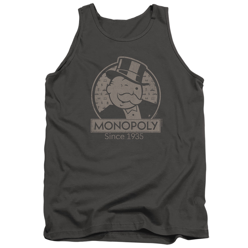 MONOPOLY : WINK ADULT TANK Charcoal XL