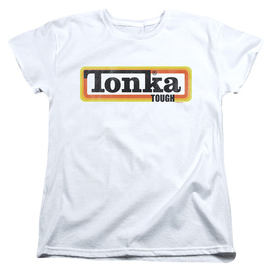 TONKA : TONKA BOXED SIGN WOMENS SHORT SLEEVE White 2X