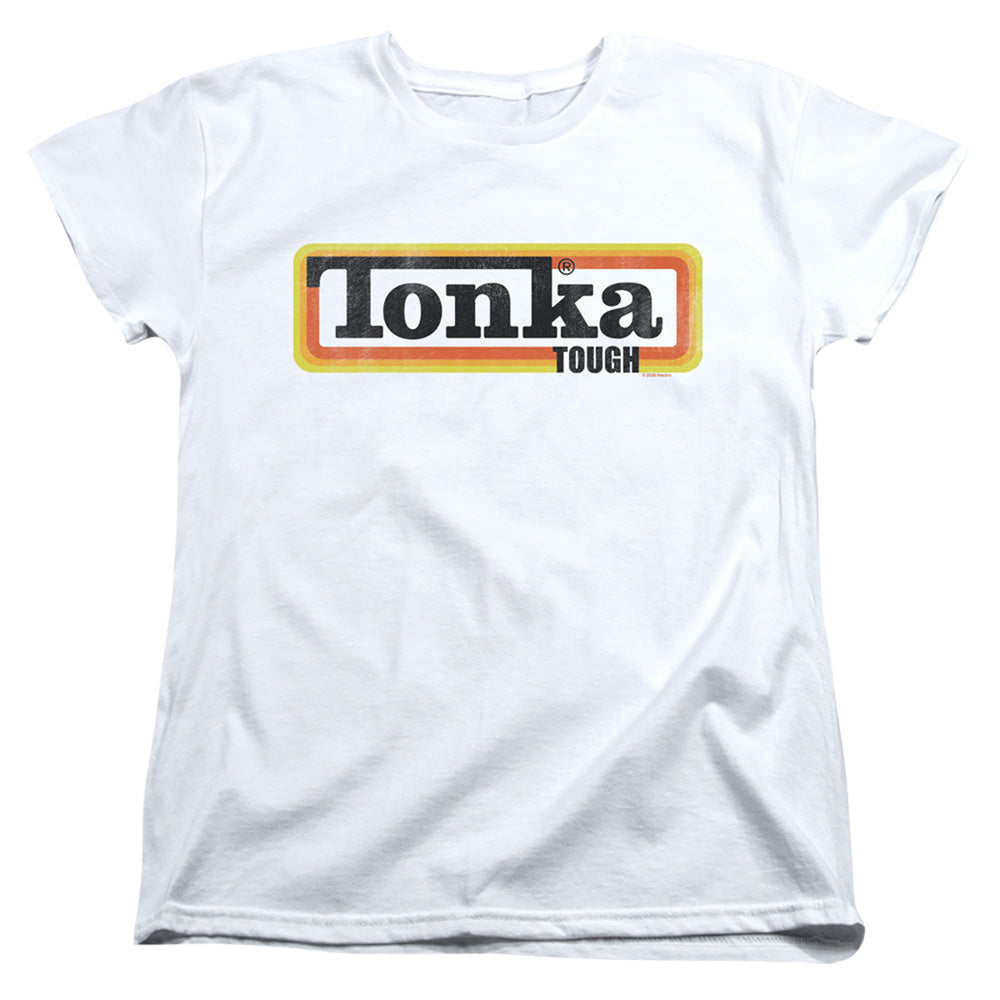 TONKA : TONKA BOXED SIGN WOMENS SHORT SLEEVE White LG