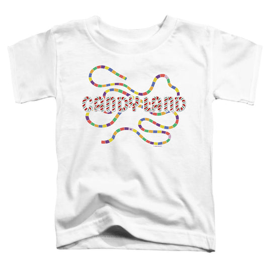 CANDY LAND : CANDY LAND BOARD TODDLER SHORT SLEEVE White XL (5T)