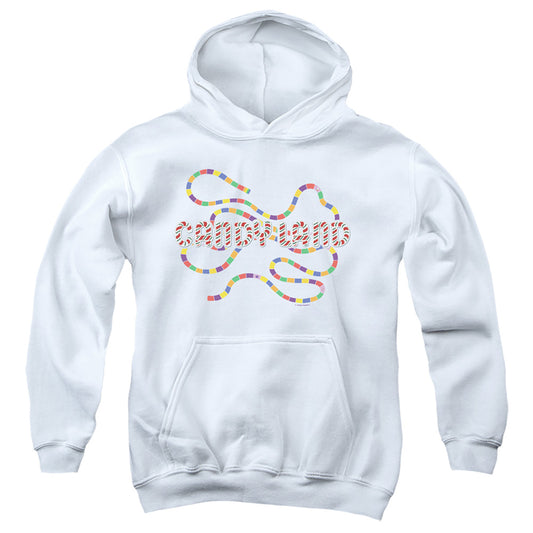 CANDY LAND : CANDY LAND BOARD YOUTH PULL OVER HOODIE White LG