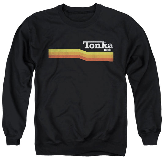 TONKA : TONKA STRIPE ADULT CREW SWEAT Black MD