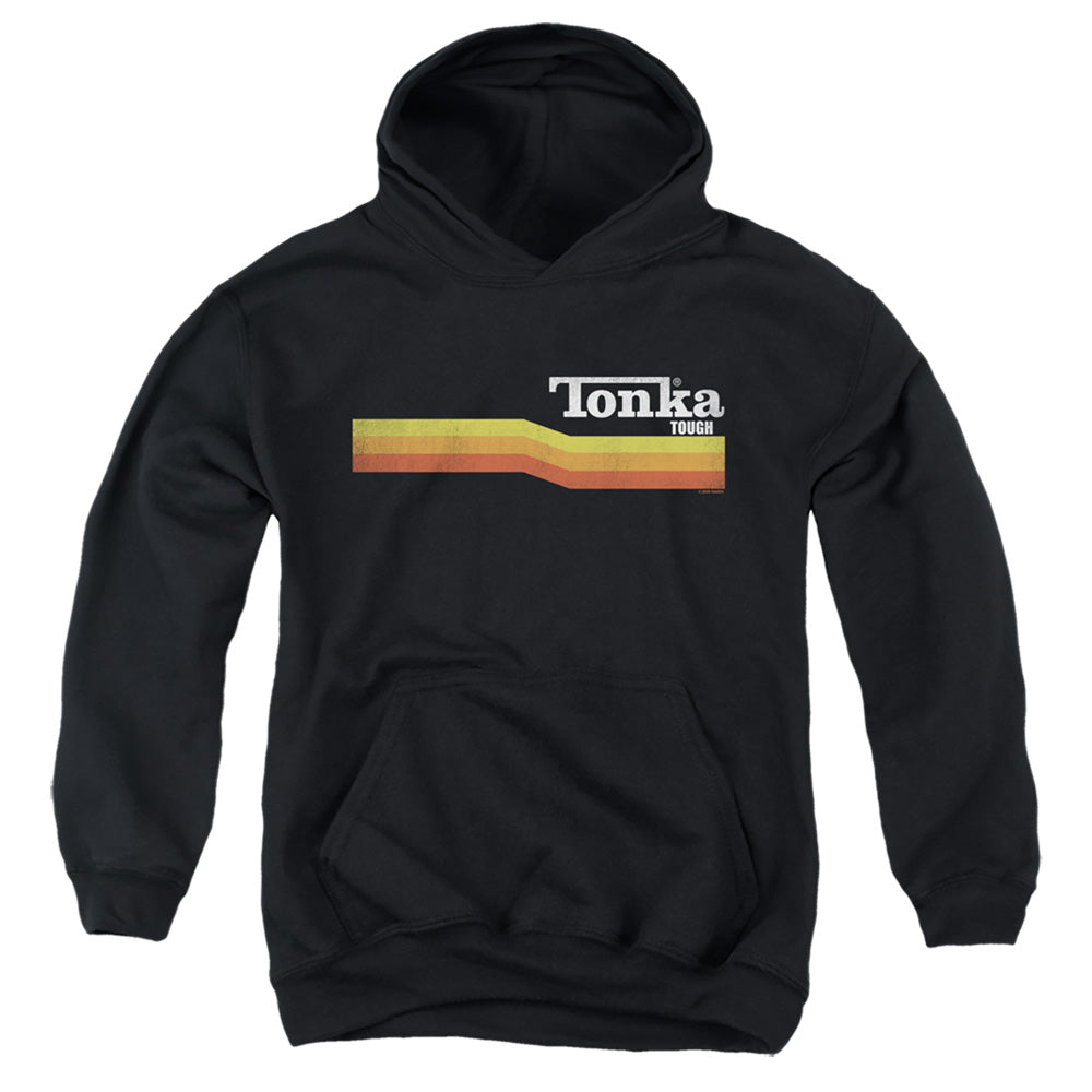 TONKA : TONKA STRIPE YOUTH PULL OVER HOODIE Black LG