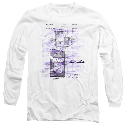 EASY BAKE OVEN EASY BAKE PATENT ADULT LONG SLEEVE WHITE LG