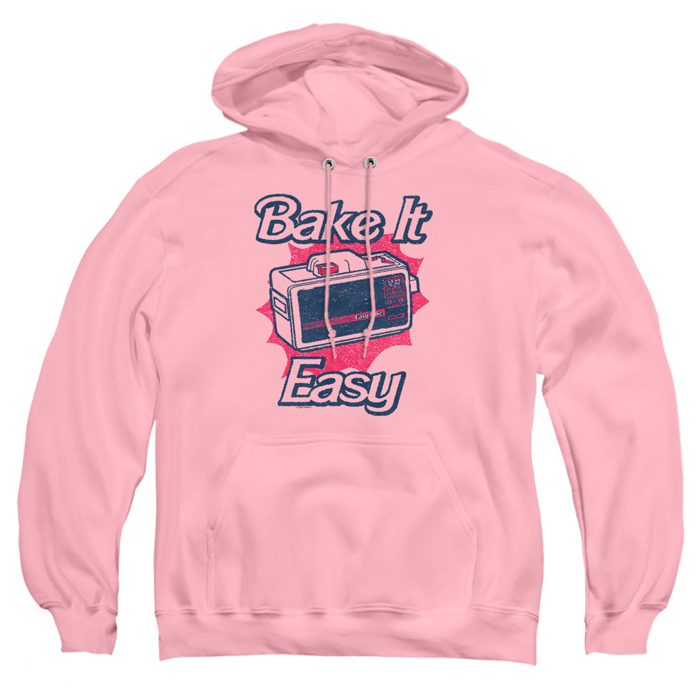 EASY BAKE OVEN BAKE IT EASY ADULT PULLOVER HOODIE PINK SM