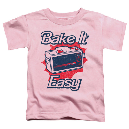 EASY BAKE OVEN BAKE IT EASY TODDLER SHORT SLEEVE PINK MD (3T)