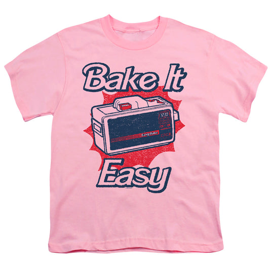 EASY BAKE OVEN BAKE IT EASY YOUTH SHORT SLEEVE PINK XL