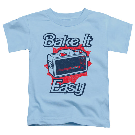 EASY BAKE OVEN BAKE IT EASY TODDLER SHORT SLEEVE LIGHT BLUE SM (2T)