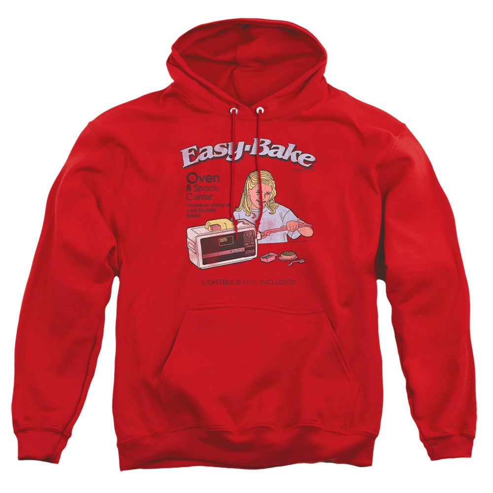 EASY BAKE OVEN LIGHTBULB NOT INCLUDED ADULT PULLOVER HOODIE RED XL