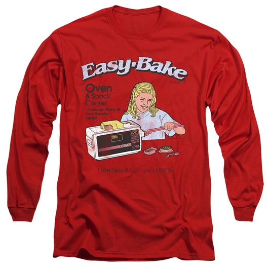 EASY BAKE OVEN LIGHTBULB NOT INCLUDED ADULT LONG SLEEVE RED SM