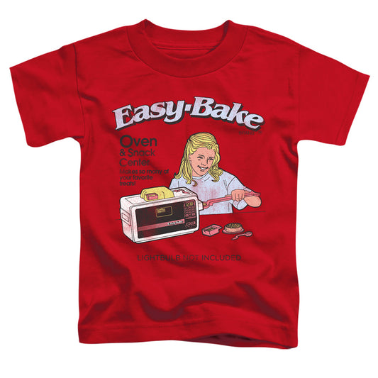 EASY BAKE OVEN LIGHTBULB NOT INCLUDED TODDLER SHORT SLEEVE RED SM (2T)