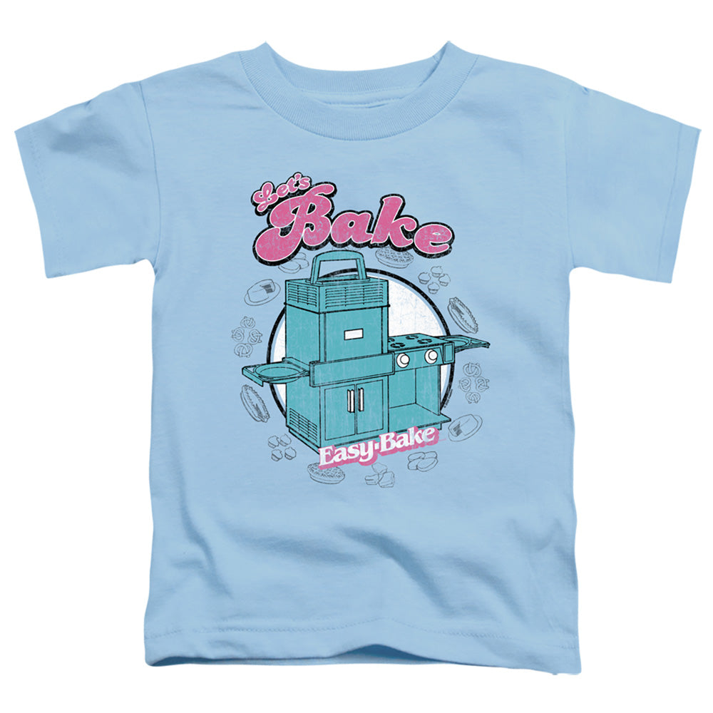 EASY BAKE OVEN LETS BAKE TODDLER SHORT SLEEVE LIGHT BLUE MD (3T)