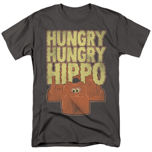 HUNGRY HUNGRY HIPPOS : HUNGRY HUNGRY HIPPO S\S ADULT 18\1 Charcoal 2X