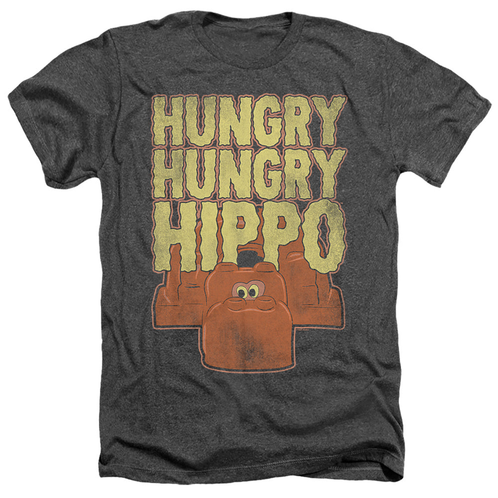 HUNGRY HUNGRY HIPPOS : HUNGRY HUNGRY HIPPO ADULT HEATHER Charcoal 2X