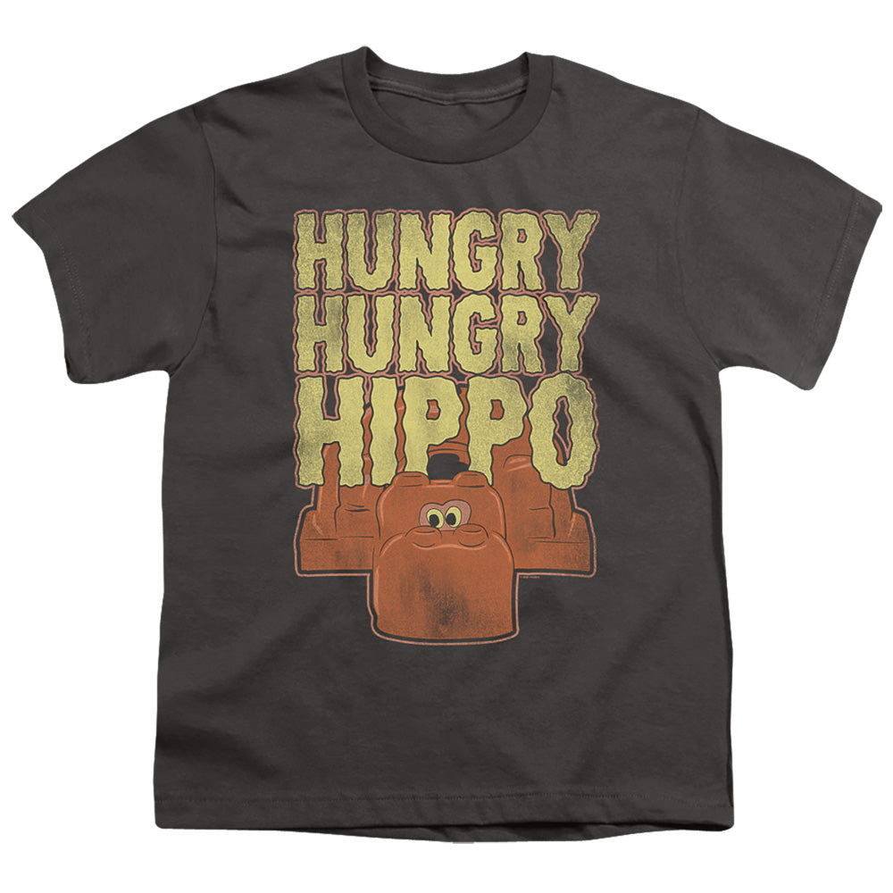 HUNGRY HUNGRY HIPPOS : HUNGRY HUNGRY HIPPO S\S YOUTH 18\1 Charcoal LG